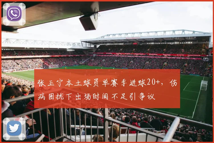 张玉宁本土球员单赛季进球20+，伤病困扰下出场时间不足引争议